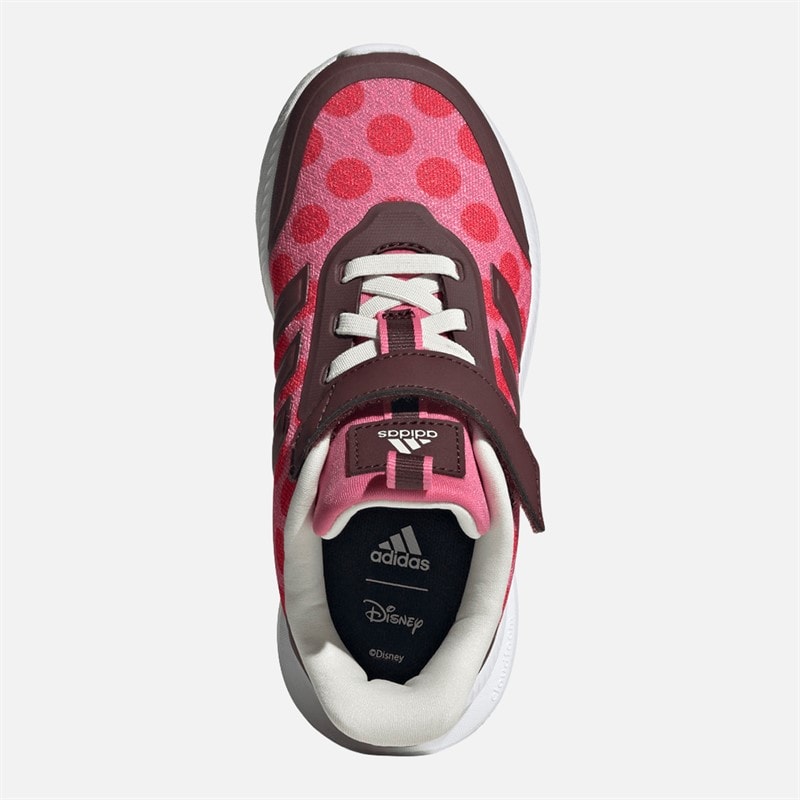 adidas Piger X Disney Minnie Mouse Træningssko Pink Fusion/Aurora Ruby/Pure Ruby - Billede 4
