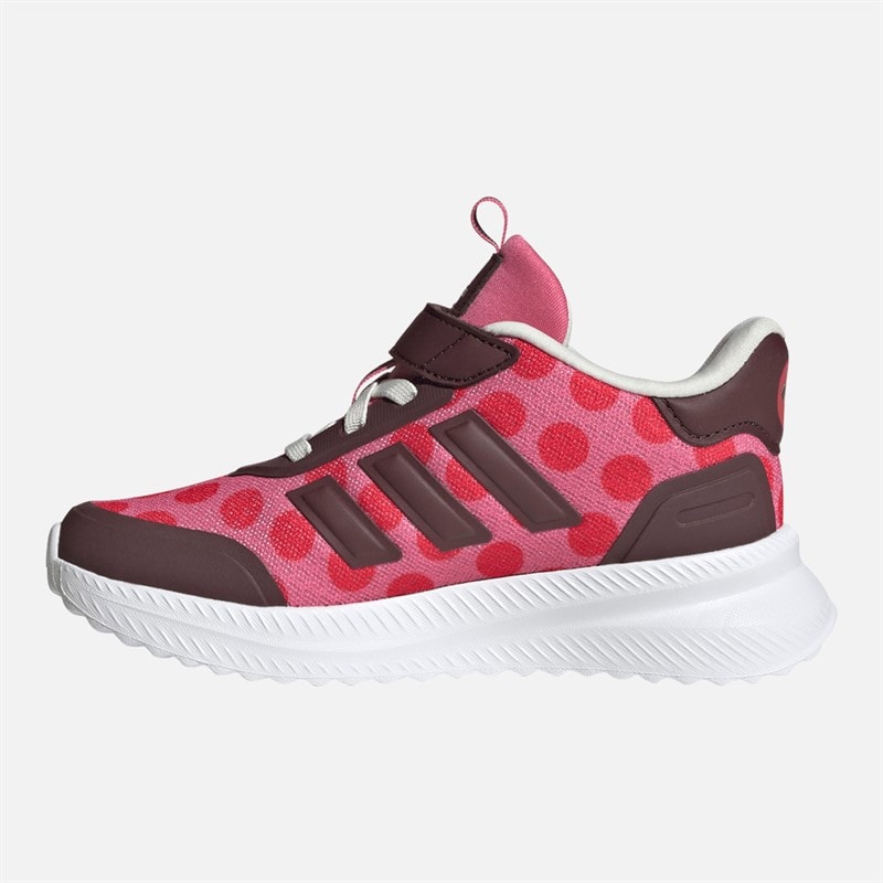 adidas Piger X Disney Minnie Mouse Træningssko Pink Fusion/Aurora Ruby/Pure Ruby - Billede 5