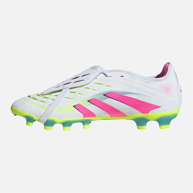adidas Herre Predator Pro FT MG Multi Ground Fodboldstøvler Cloud White/Lucid Pink/Lucid Lemon - Billede 5