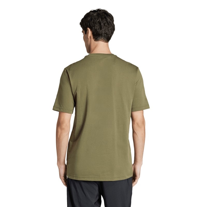 adidas Herre Codes Camo Grafik T-shirt Olive Strata - Billede 2