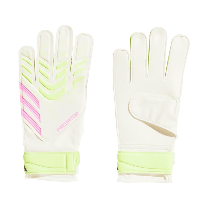 adidas Predator Trænings Målmands Handsker Hvid/Hvid/Lucid Lemon - Billede 2