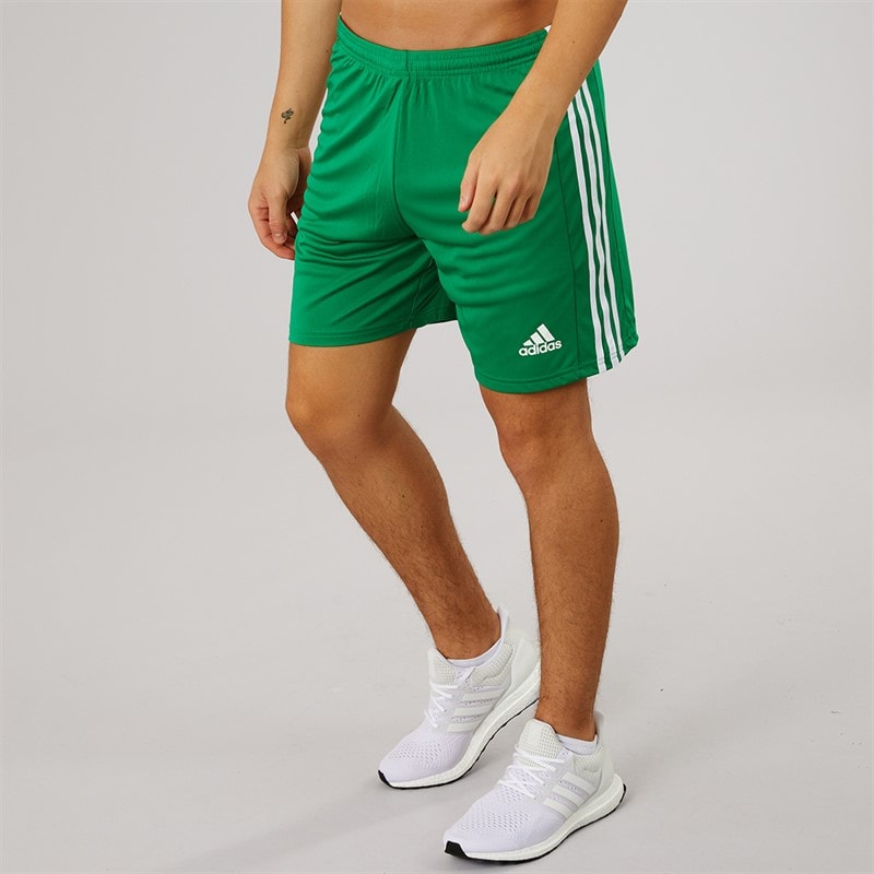 adidas Herre Squadra 21 Shorts Team Green/Hvid - Billede 3