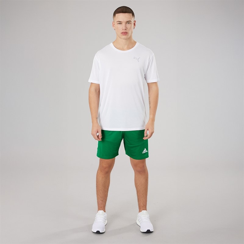 adidas Herre Squadra 21 Shorts Team Green/Hvid - Billede 4