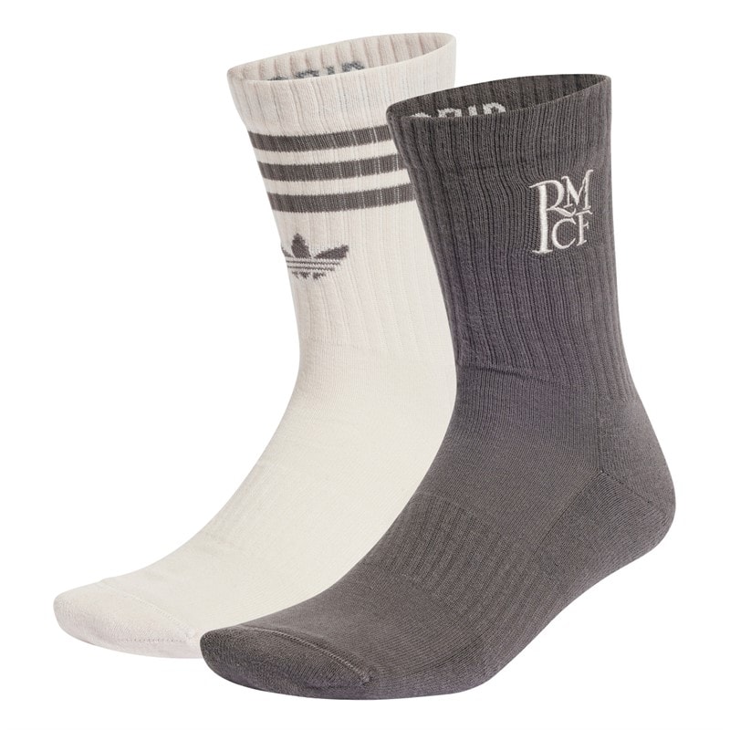 adidas RMCF Real Madrid To Pak Rib Strømper Brun/Charcoal/Putty Mauve - Billede 1