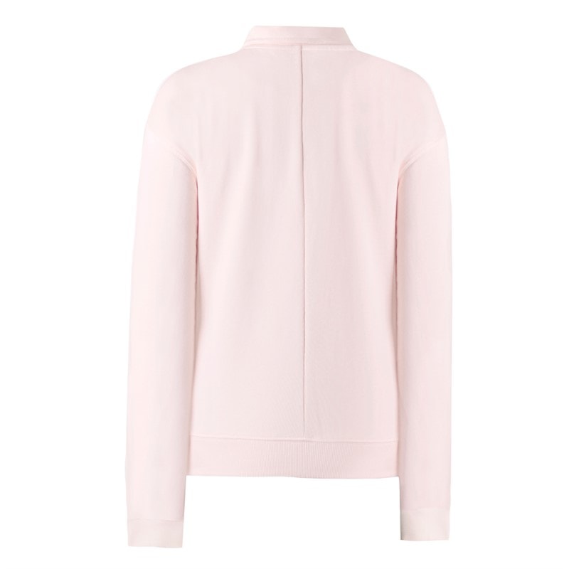adidas Dame Essentials 3-Stripes 1/4 Zip Træningsbluse Sandy Pink - Billede 2