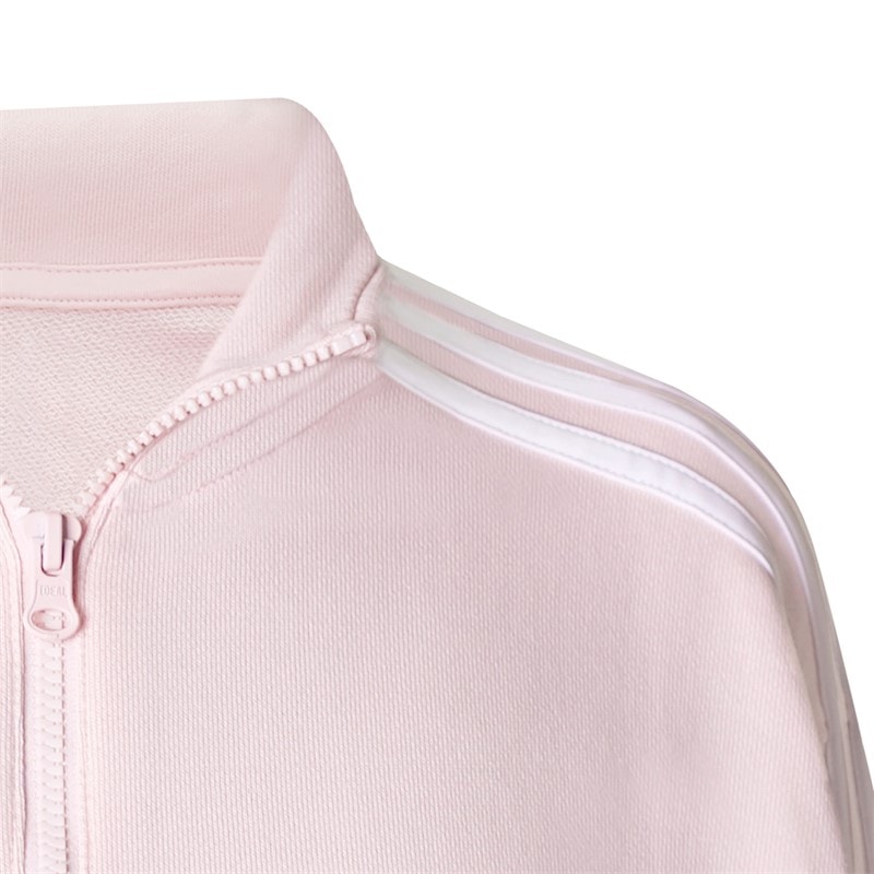 adidas Dame Essentials 3-Stripes 1/4 Zip Træningsbluse Sandy Pink - Billede 3