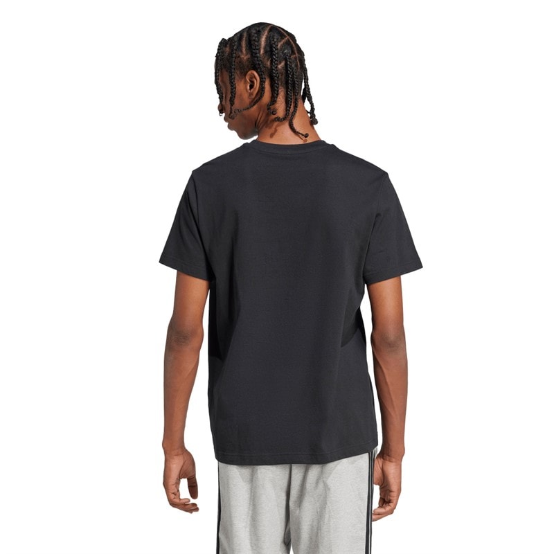 adidas Herre Warsaw Logo T-shirt Sort - Billede 3