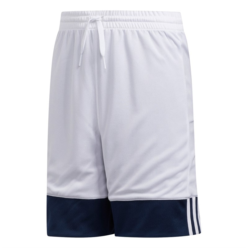 adidas Junior 3G Speed Vendbare Basketball Shorts Navy/Hvid - Billede 5