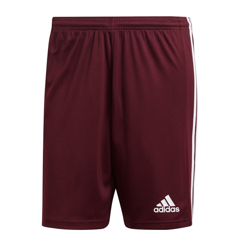 adidas Herre Squadra 21 Shorts Team Maroon/Hvid - Billede 1