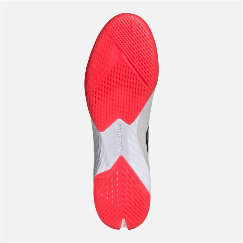 adidas Herre F50 Pro Indendørs Fodboldstøvler Hvid/Sort/Solar Yellow - Billede 2