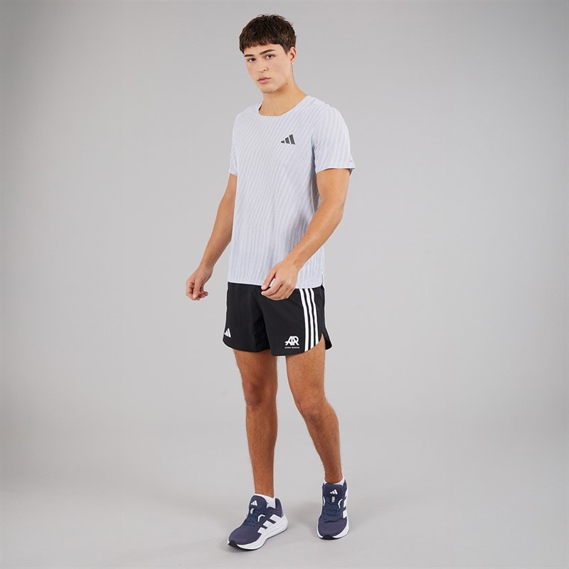 adidas Herre Adi365 Climacool+ Løbe T-shirt Halo Silver/Hvid - Billede 4