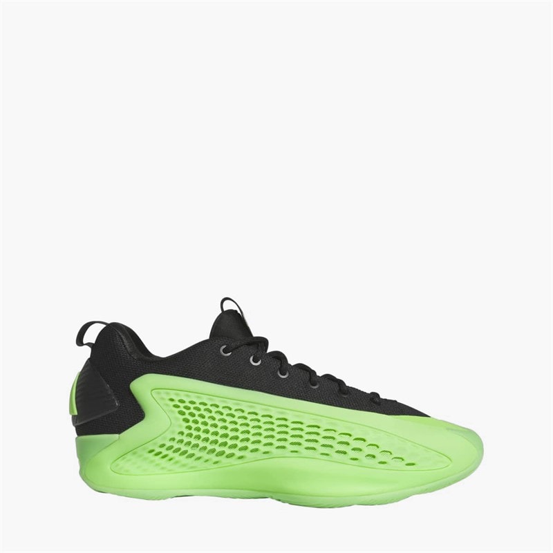 adidas Herre Anthony Edwards 1 Low 'Slime' Basketball Sko Lucid Lime/Aurora Ink/Core Black - Billede 1