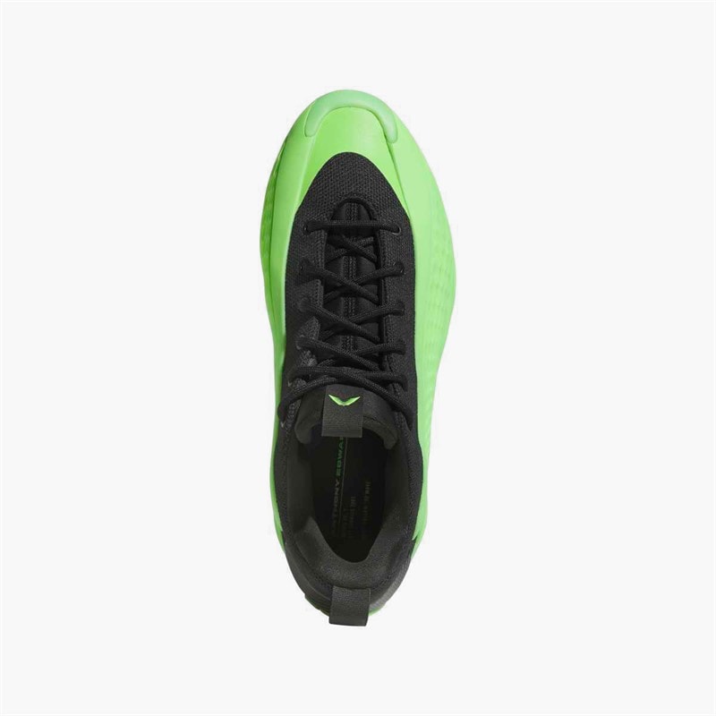 adidas Herre Anthony Edwards 1 Low 'Slime' Basketball Sko Lucid Lime/Aurora Ink/Core Black - Billede 4