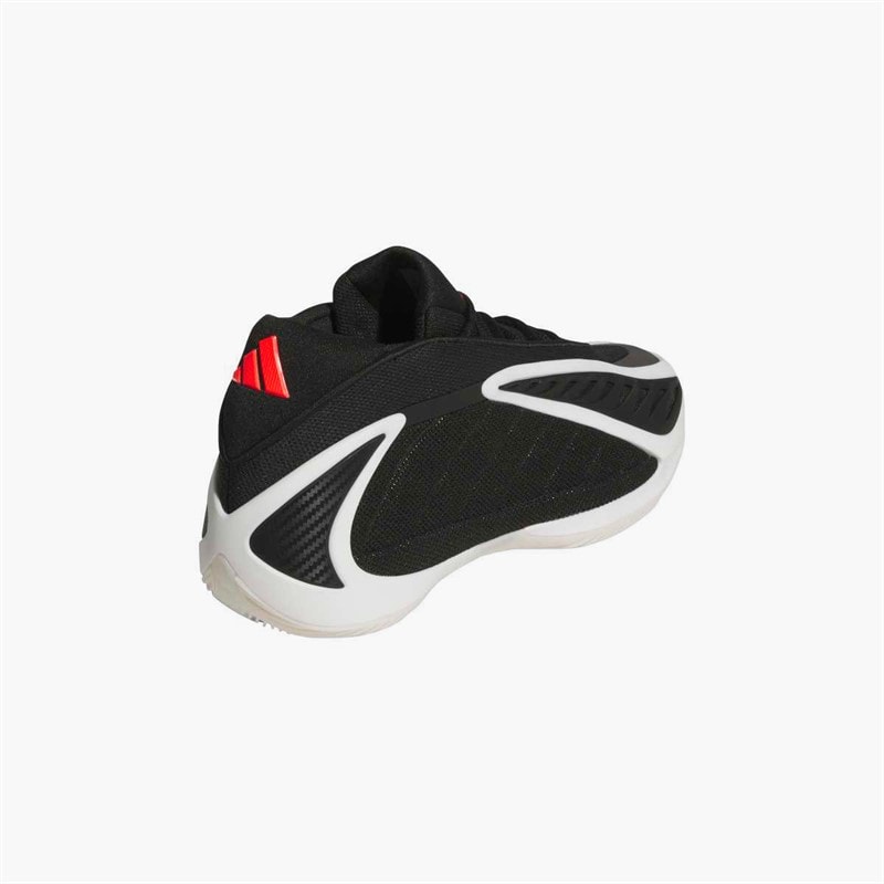 adidas Herre Anthony Edwards 2 Basketball Sko Core Black/Zero Metalic/Lucid Red - Billede 3