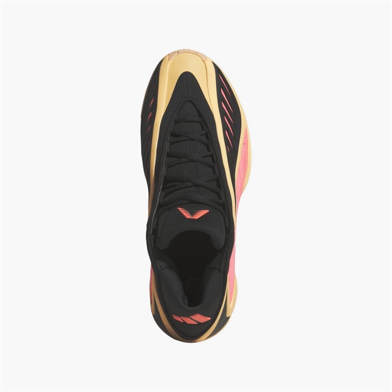 adidas Herre Anthony Edwards 2 'Med kærlighed' Basketballsko Acid Orange/Core Black/Acid Red - Billede 4