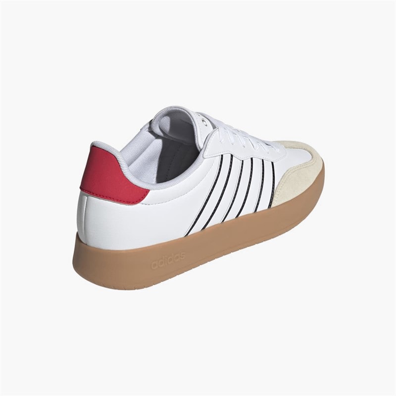 adidas Herre Barreda Træningssko Cloud White/Cloud White/Pure Ruby - Billede 3