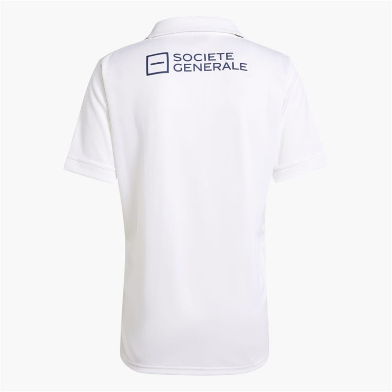 adidas Herre FFR Frankrig Rugby 24/25 Udebanetrøje Hvid - Billede 2