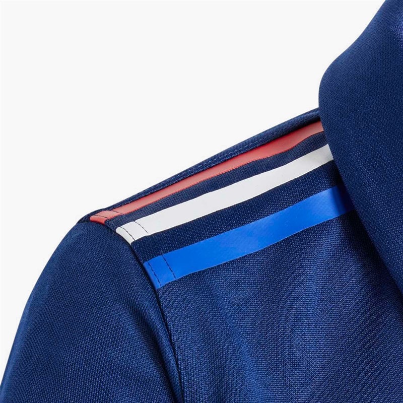 adidas Junior FFR Frankrig Rugby 24/25 Hjemme Trøje Dark Blue - Billede 4