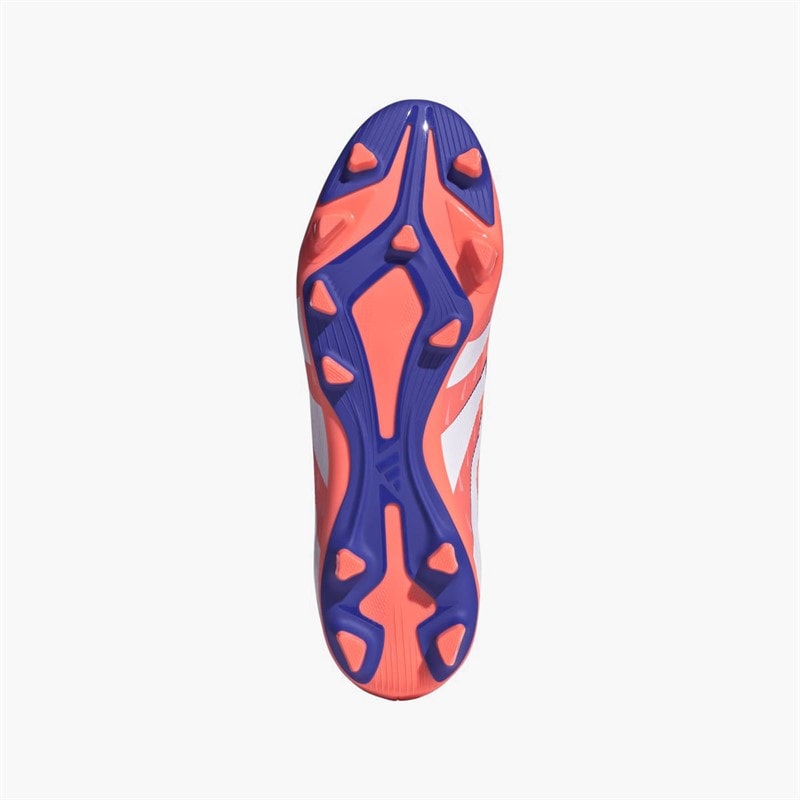 adidas Herre Predator Club FG/MG Fast/Multi Ground Fodboldstøvler Signal Coral/Cloud White/Beam Orange - Billede 2