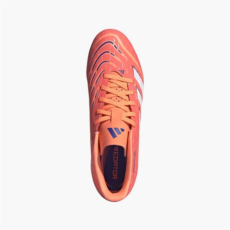 adidas Herre Predator Club FG/MG Fast/Multi Ground Fodboldstøvler Signal Coral/Cloud White/Beam Orange - Billede 4