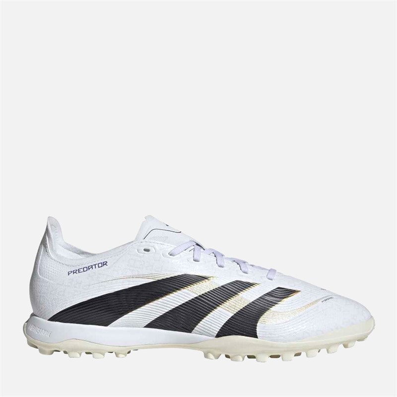 adidas Herre Predator League TF Astro Fodboldstøvler Cloud White/Core Black/Gold Metallic