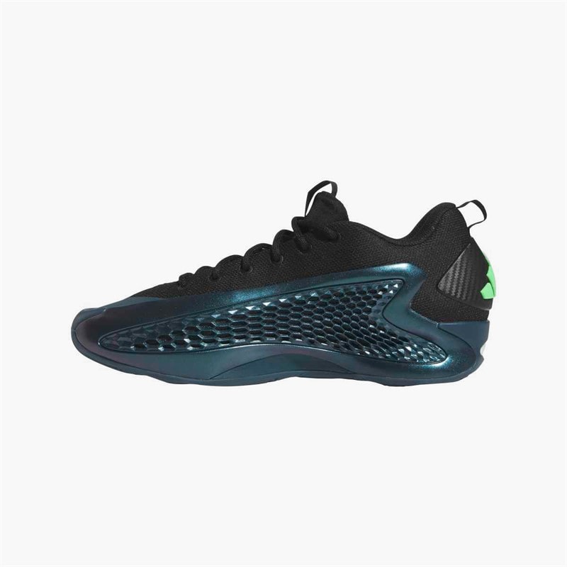 adidas Herre Anthony Edwards 1 Low 'Metamorphosis' Basketball Sko Arctic Night/Core Black/Screaming Green - Billede 5