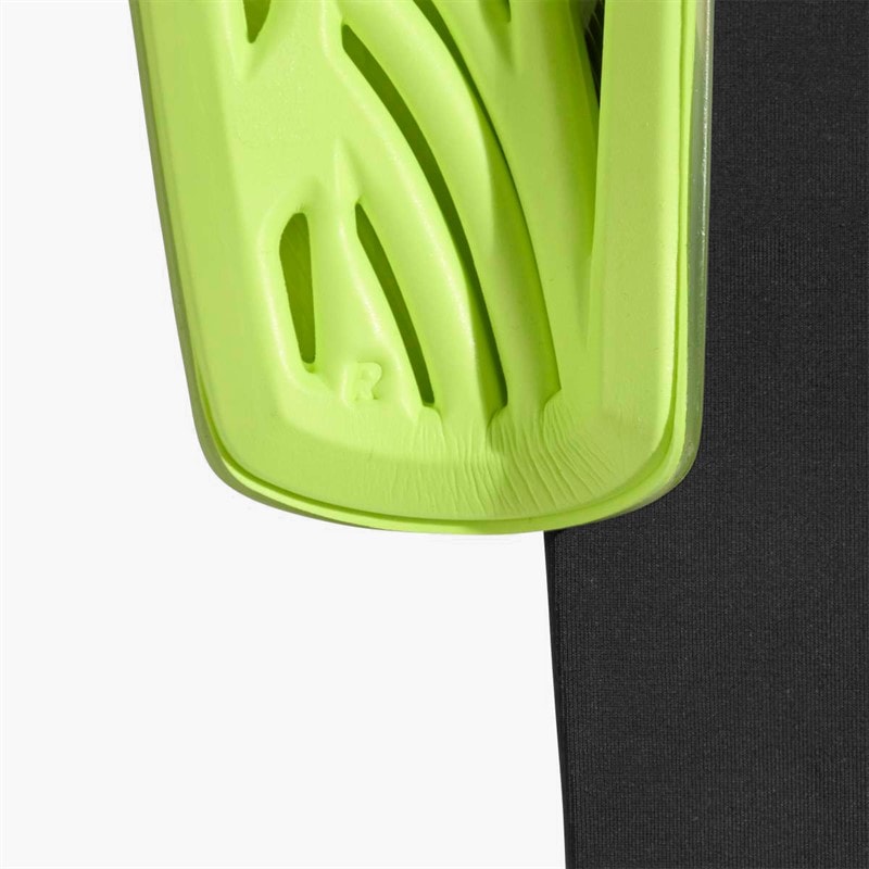 adidas Herre Tiro League Slip In Skinnebensbeskyttere Lucid Lemon/Hvid/Lime Burst - Billede 2