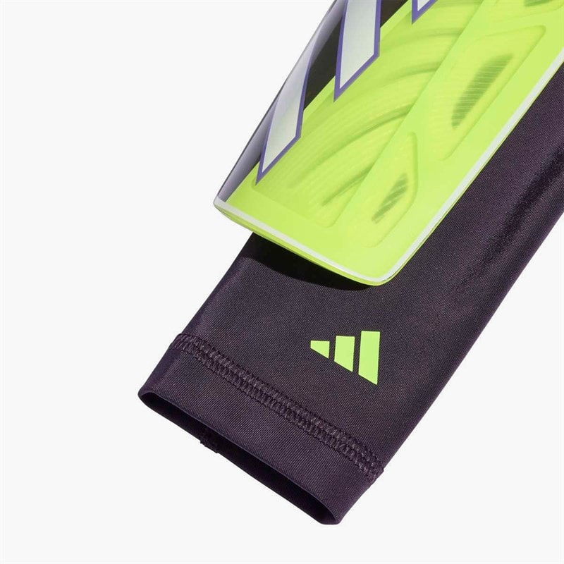 adidas Herre Tiro League Slip In Skinnebensbeskyttere Lucid Lemon/Hvid/Lime Burst - Billede 3