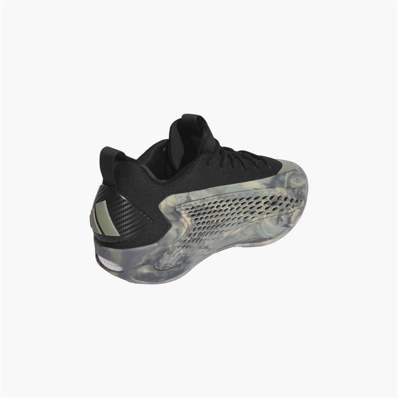 adidas Herre Anthony Edwards 1 Low 'Ascent' Basketballsko Silver Pebble/Core Black/Wonder Beige - Billede 3
