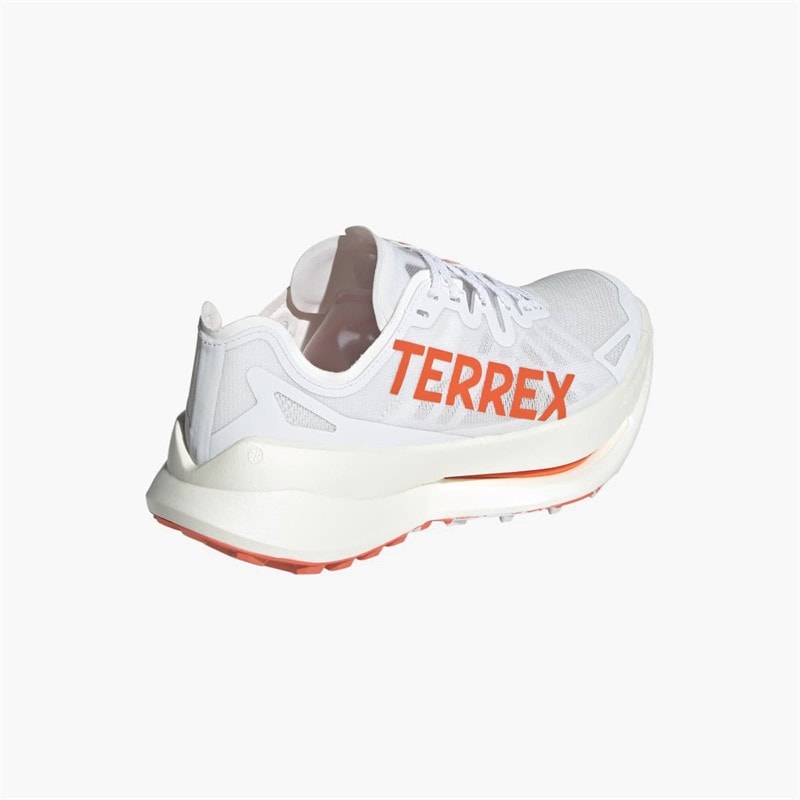 adidas Herre Terrex Agravic Speed Ultra Trail Løbesko Cloud White/Impact Orange/Dash Grey - Billede 3