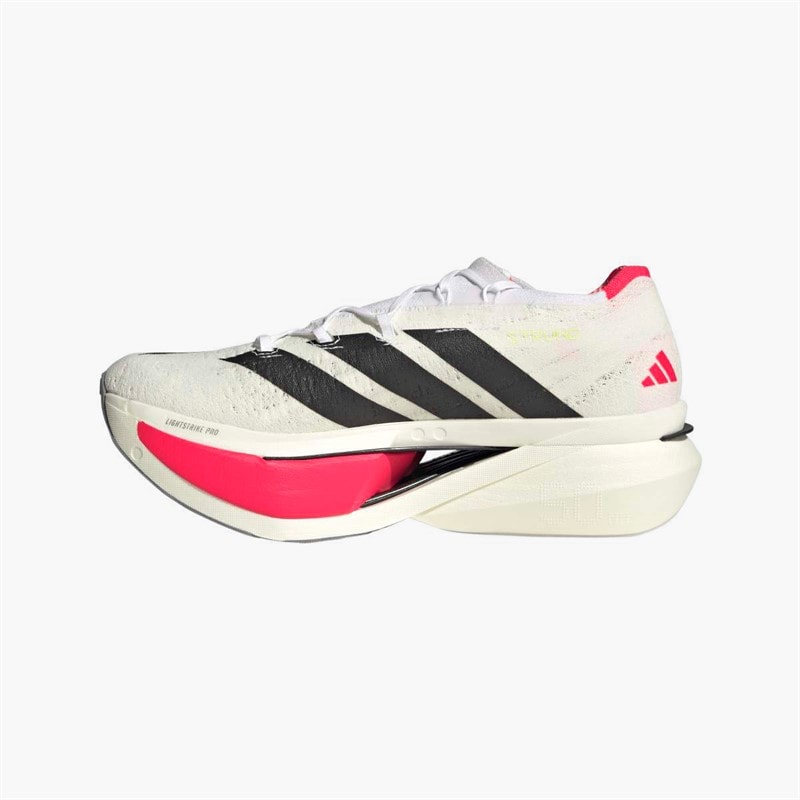 adidas Herre Adizero Prime X3 Strung Neutrale Løbesko Cloud White/Core Black/Lucid Red - Billede 5
