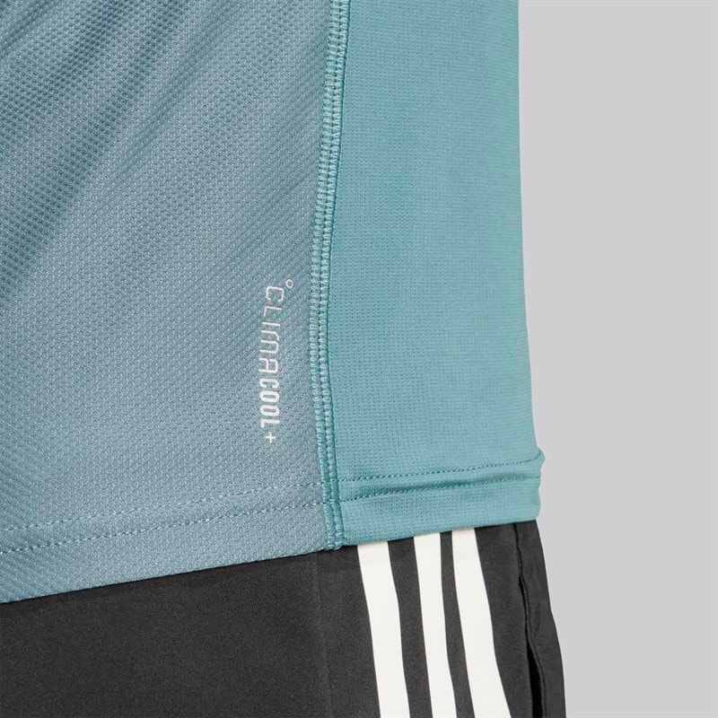 adidas Herre Adi365 Climacool+ Løb Langærmet Top Preloved Teal - Billede 5