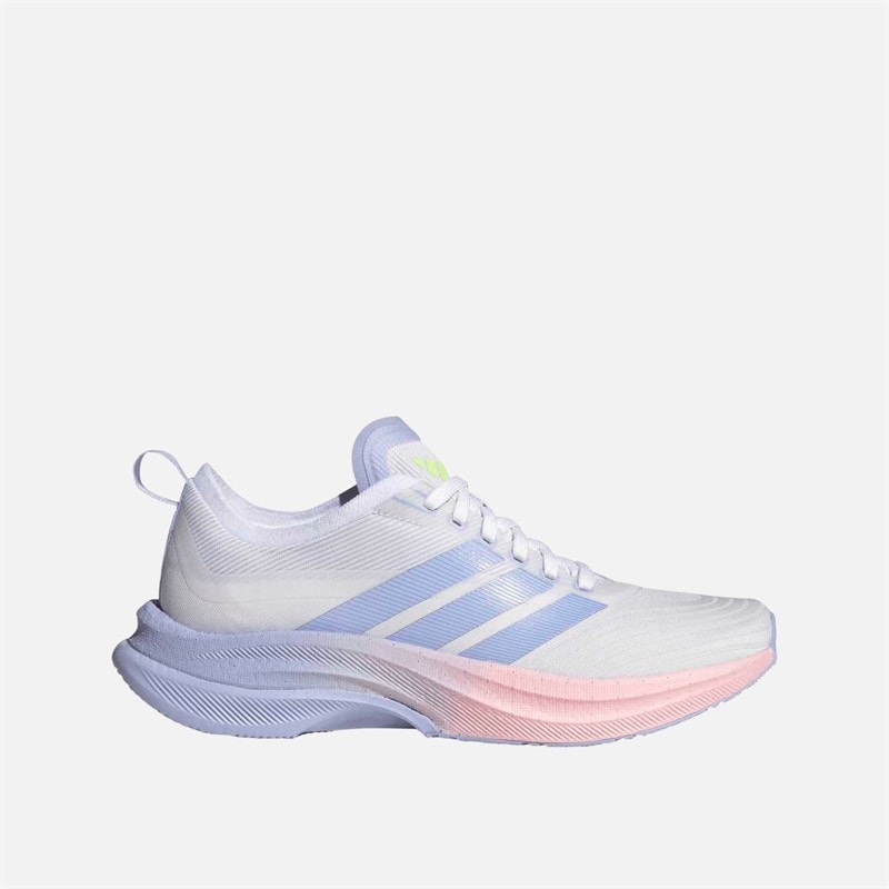adidas Dame Moveboost Neutrale Løbesko Fodtøj Footwear White/Violet Tone/Hi-Res Yellow
