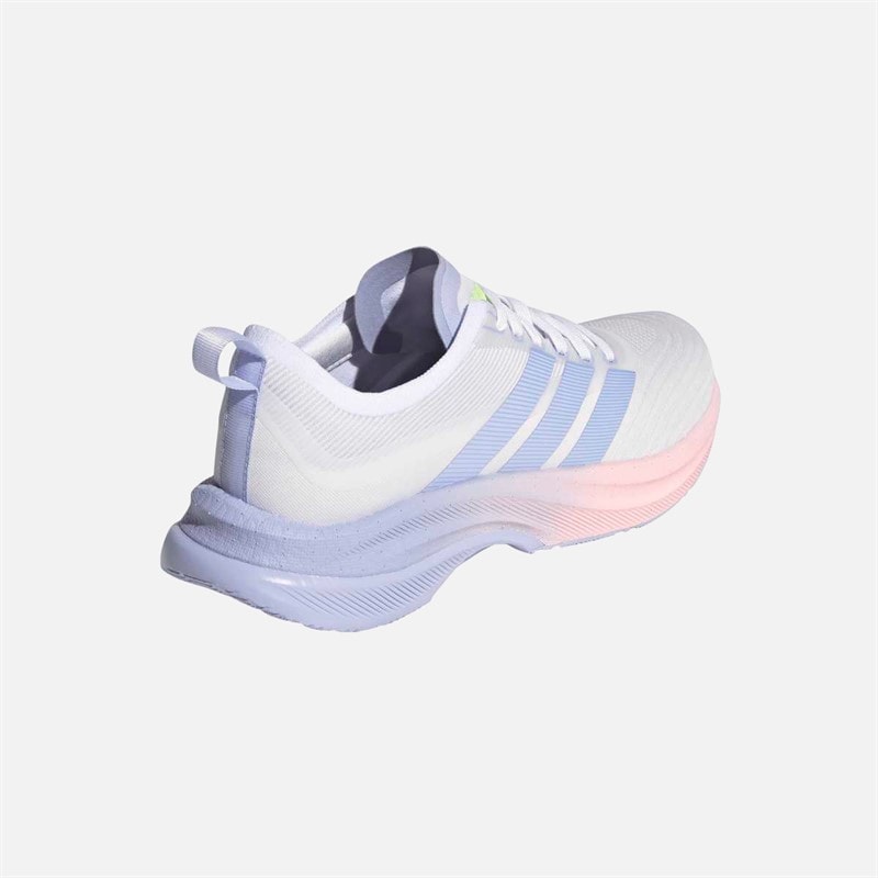 adidas Dame Moveboost Neutrale Løbesko Fodtøj Footwear White/Violet Tone/Hi-Res Yellow - Billede 3