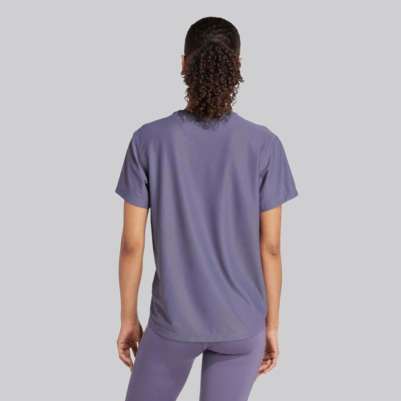 adidas Dame Own The Run Løbe T-shirt Preloved Violet - Billede 2