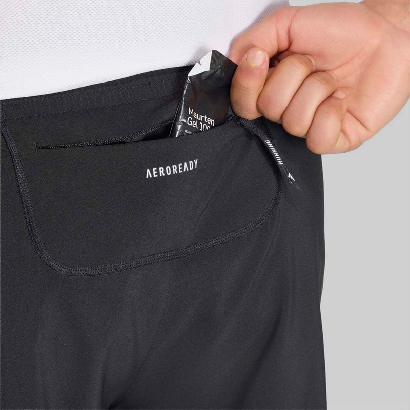 adidas Herre Own The Run Løbeshorts Sort - Billede 4