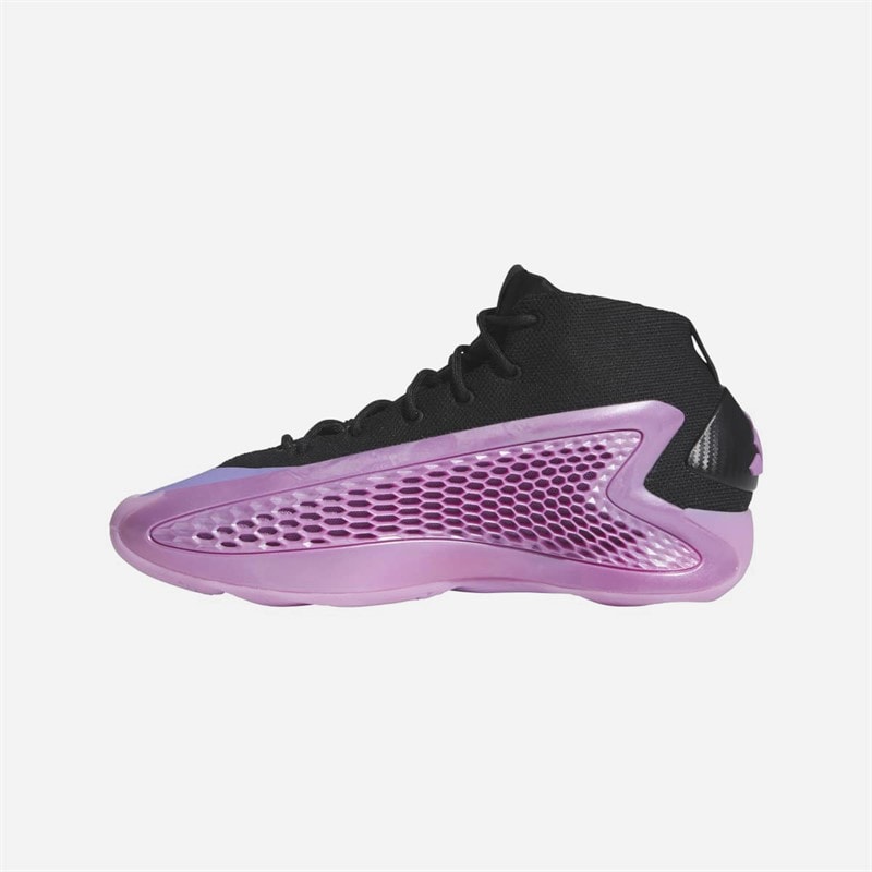 adidas Herre Anthony Edwards A.E. 1 Basketballsko til Lav Core Black/Preloved Purple/Preloved Purple - Billede 5