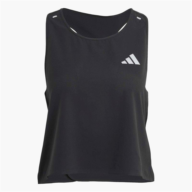 adidas Dame Adi365 Climacool+ Løb Crop Top Sort - Billede 5