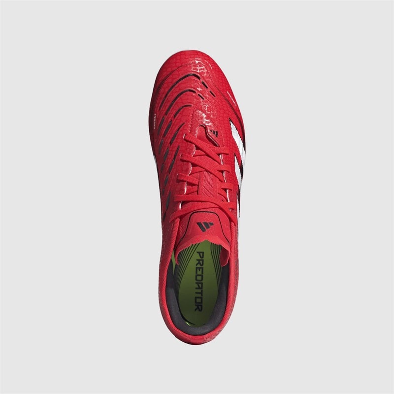 adidas Herre Predator Pro MG Multi Ground Fodboldstøvler Lucid Red/Cloud White/Core Black - Billede 4