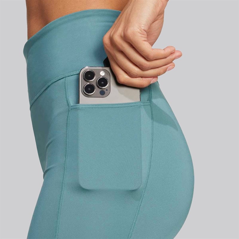 adidas Kvindernes Own The Run Løbe Tætsiddende Korte Leggings Preloved Teal - Billede 3