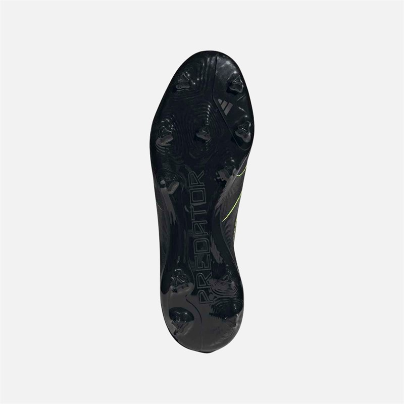adidas Herre Predator League Electric Stealth Pakke FG/MG Fastbane/Multigrund Fodboldstøvler Core Black/Carbon/Lucid Lemon - Billede 2
