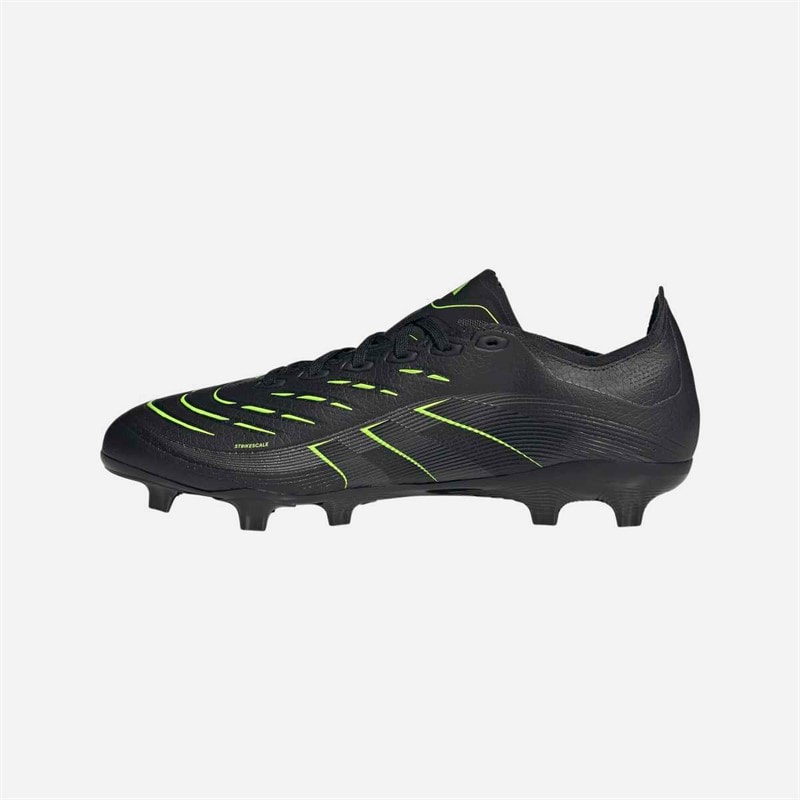 adidas Herre Predator League Electric Stealth Pakke FG/MG Fastbane/Multigrund Fodboldstøvler Core Black/Carbon/Lucid Lemon - Billede 5