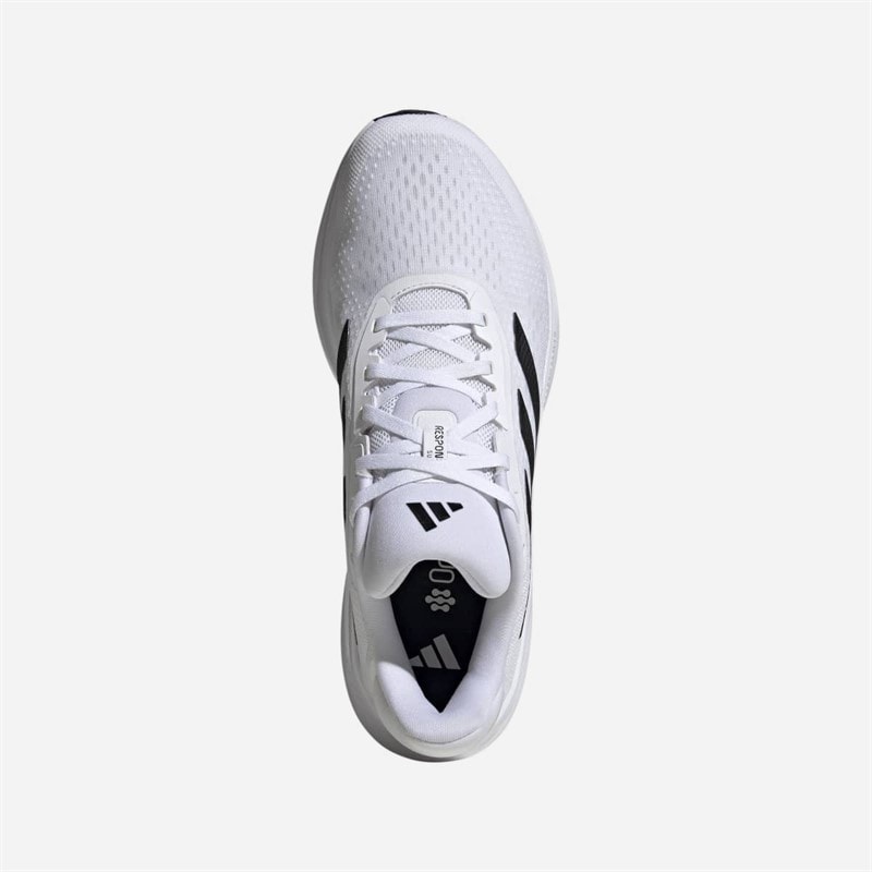 adidas Herre Response Runner Neutrale Løbesko Footwear White/Core Black/Halo Silver - Billede 4