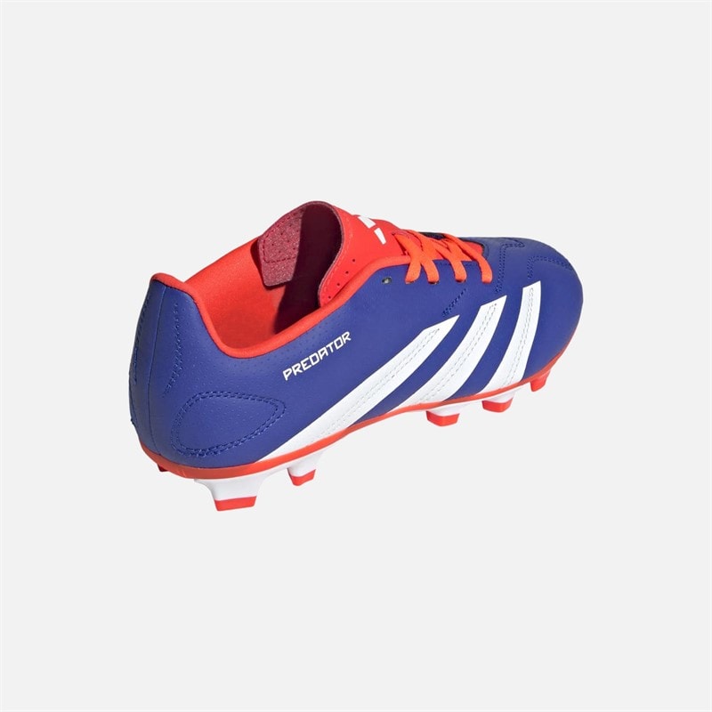 adidas Børn Predator Club Advancement Pack FXG Fast Greb/Multi Greb Fodboldstøvler Lucid Blue/Core White/Solar Red - Billede 3