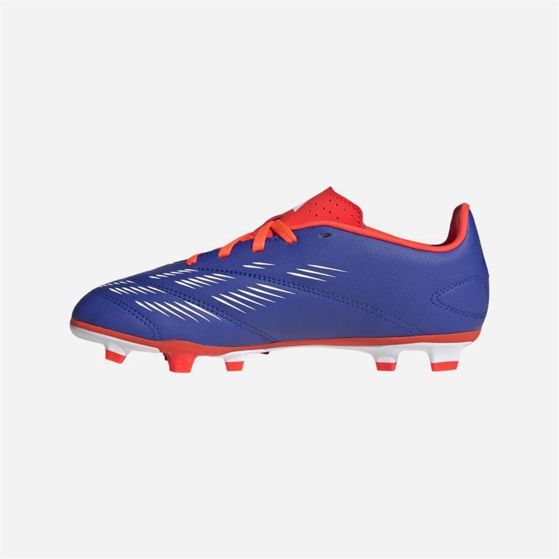 adidas Børn Predator Club Advancement Pack FXG Fast Greb/Multi Greb Fodboldstøvler Lucid Blue/Core White/Solar Red - Billede 5