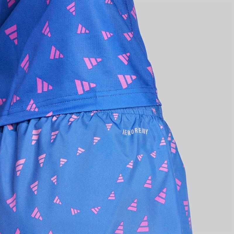 adidas Dame Løbe Det AEROREADY Løbe Shorts Semi Lucid Blue - Billede 4