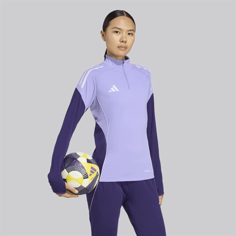 adidas Dame Tiro 25 Konkurrence Træningstop Light Purple - Billede 2