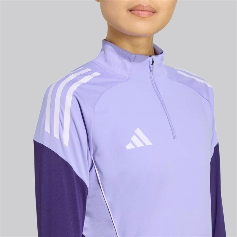 adidas Dame Tiro 25 Konkurrence Træningstop Light Purple - Billede 4
