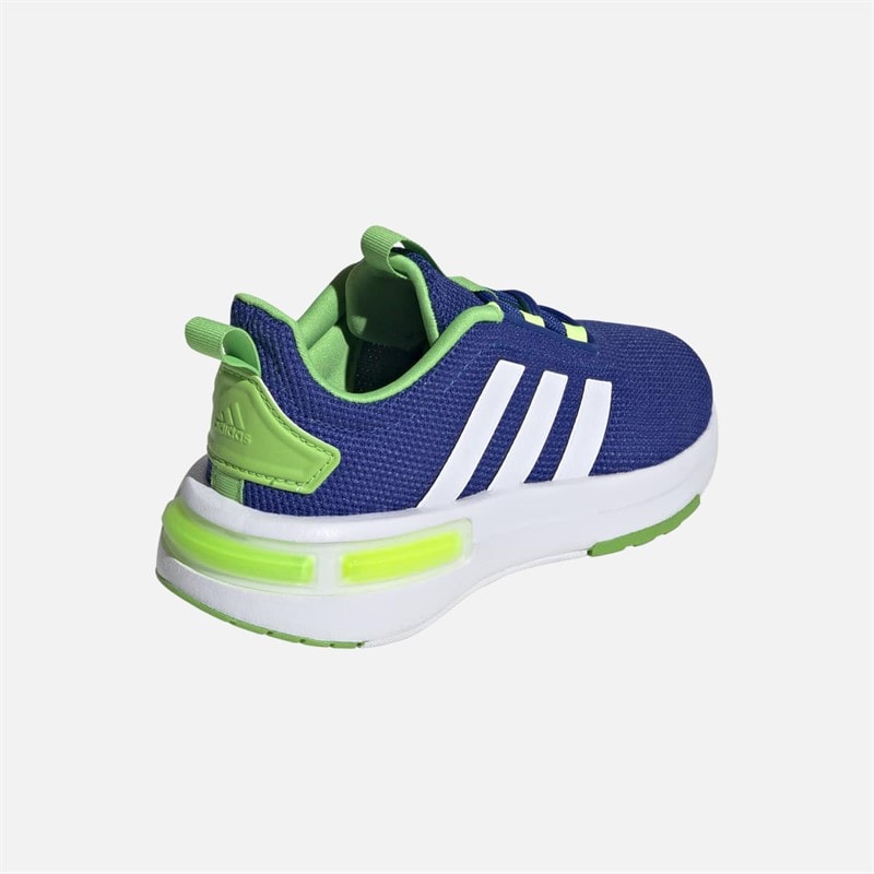adidas Børne Racer TR23 Træningssko Royal Blue/Footwear White/Lucid Lime - Billede 3