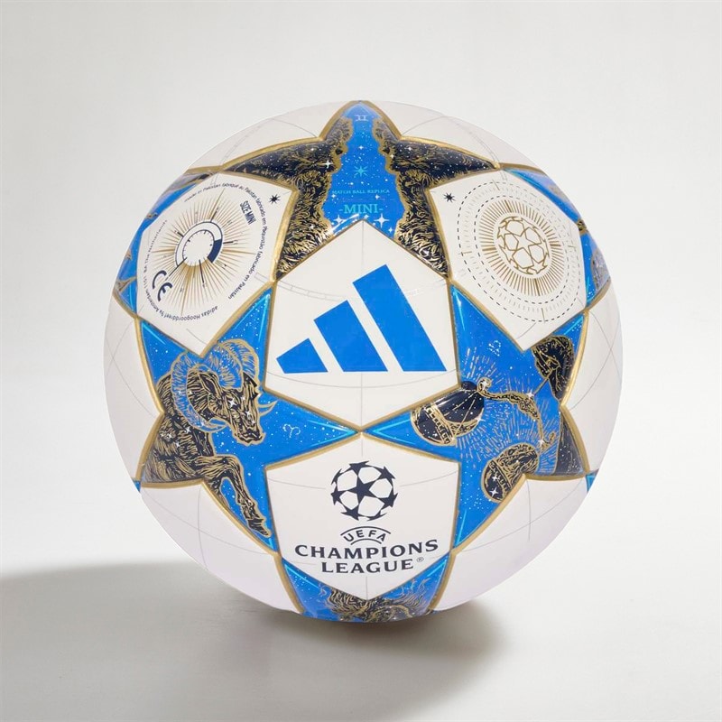adidas Herre UEFA Champions League Mini Bold Hvid/Dark Blue/Pantone/Gold Metallic - Billede 1